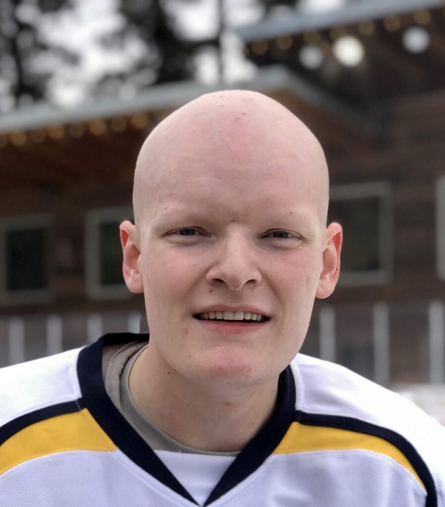 Photo of Matthew Campbell wearing a Letterkenny Irish jersey