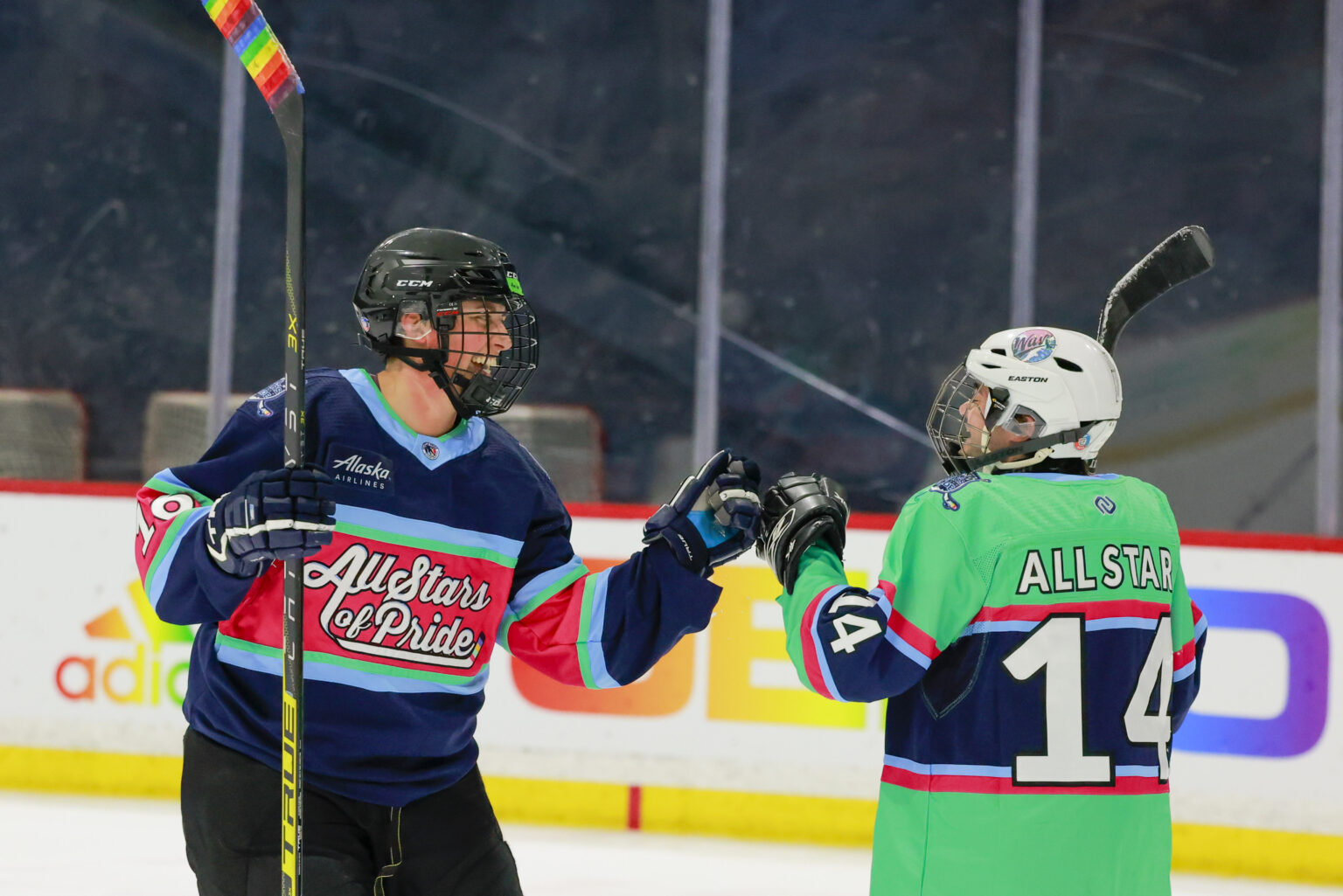 Seattle Pride Classic
All Stars of Pride Tournament
Kraken Community Iceplex
6/7/2024 - 6/9/2024
Seattle, WA
Photograph by Liz Wolter